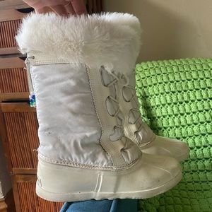 Sorel Waterproof Winter White Snow Boots